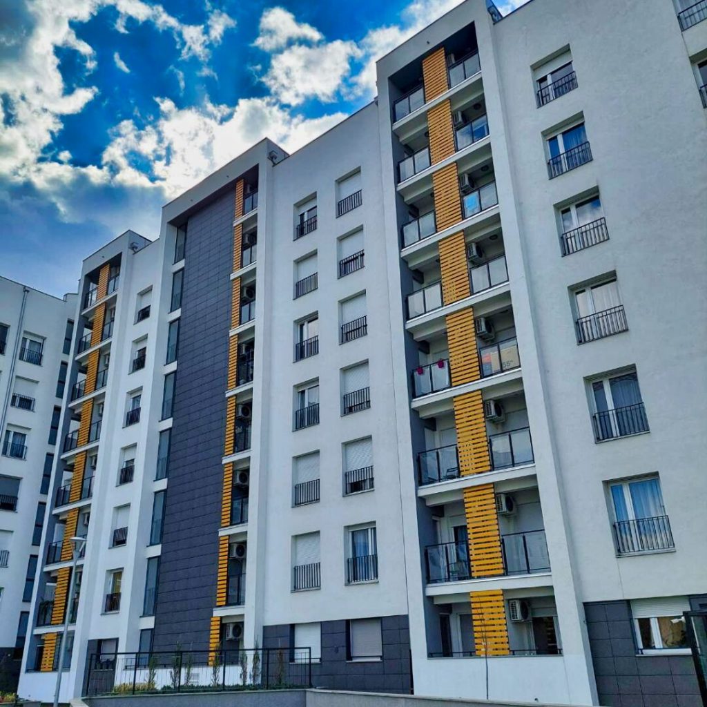 Terasne ograde sa fiksnim brisolejima, ograde na francuskim balkonima - naselje Zemunske Kapije