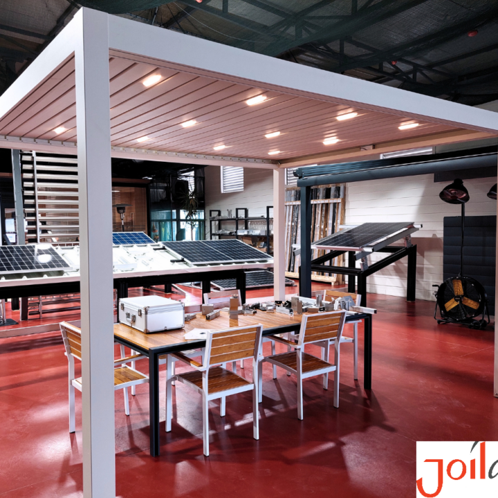 Aluminijumska bioklimatska pergola - samostojeća sa 4 stuba
